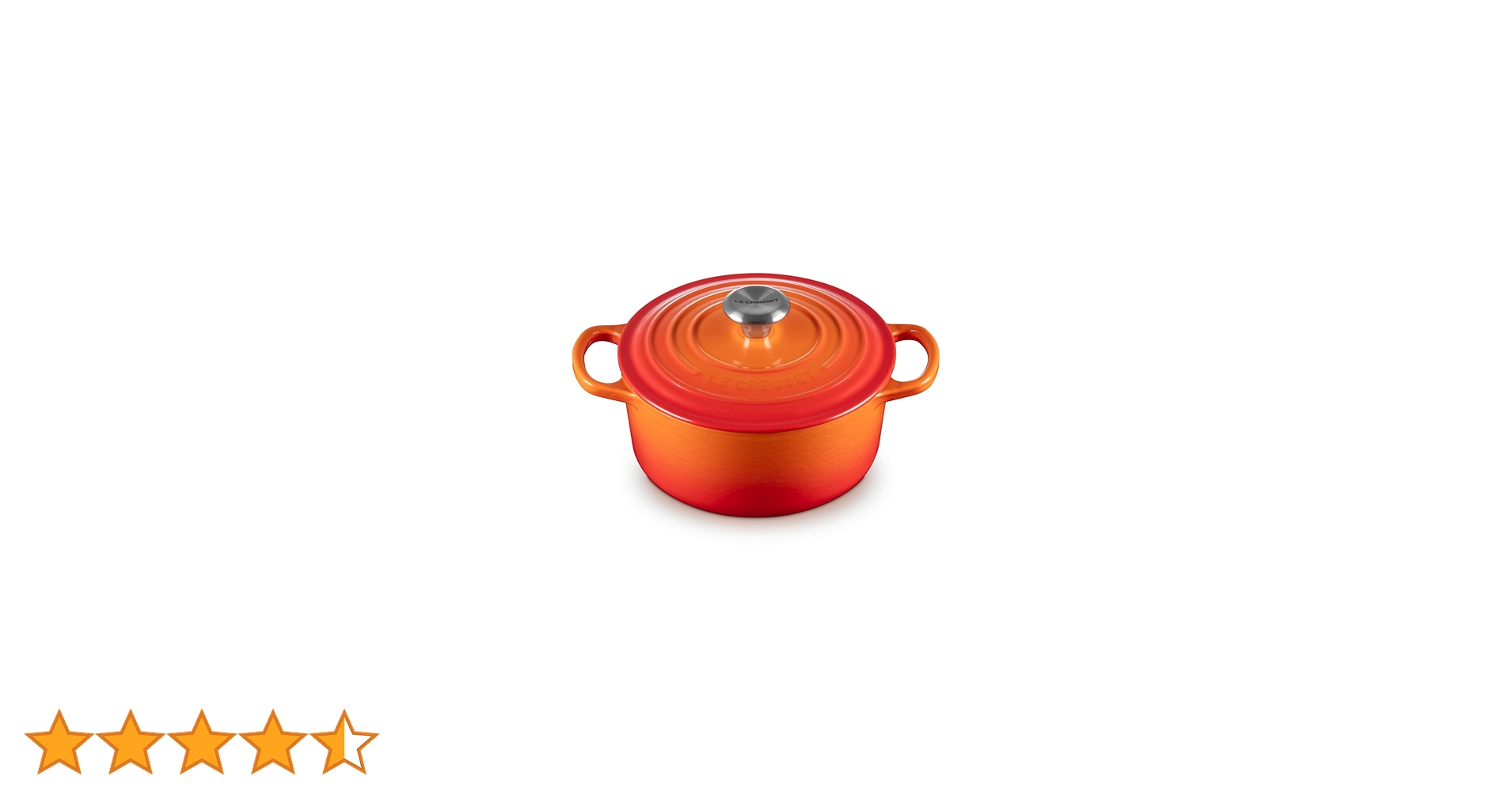 Le Creuset ル・クルーゼ ココット・ロンド　18cm　両手鍋　マロニエ ル・クルーゼ シグニチャー ココット・ロンド 18cm [オレンジ